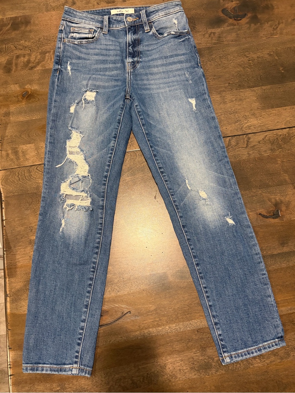 Willow & Root size 25 mom jeans